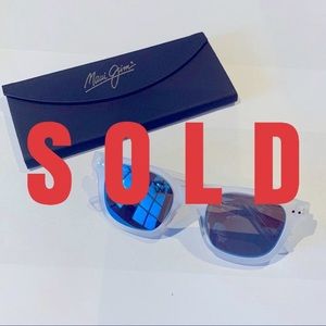 NEW Maui Jim Shore Break Blue Hawaii Sunglasses